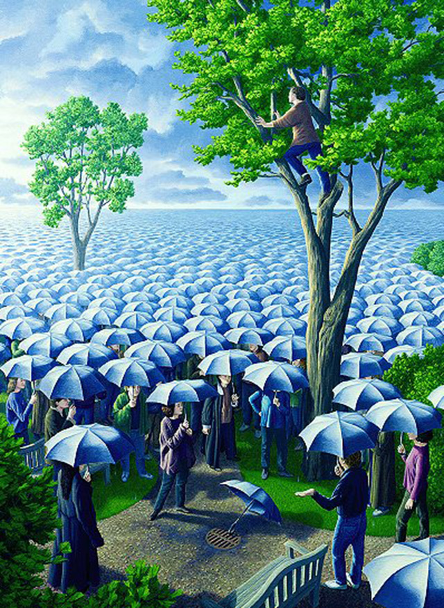 Rob Gonsalves - Gonsalves_Deluged-640px (Prendre de la hauteur, relever la tête, regarder à l'horizon, s'ouvrir)